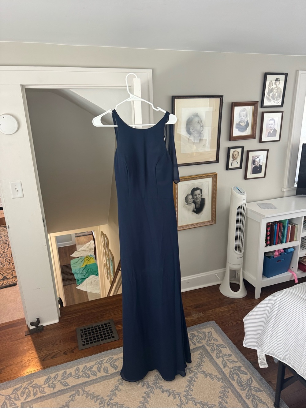 Hayley Paige Navy Dress